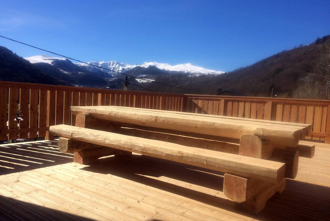 Gîte für 4 Personen mit Terrasse in Chambon-sur-Lac, Regionaler Naturpark Volcans d'Auvergne