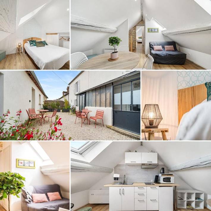Gîte pour 4 personnes, avec vue et terrasse, animaux acceptés à Beaune - 2