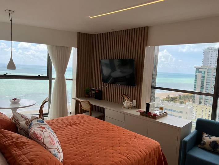 Casa de férias para 4 pessoas, com piscina e sauna e ainda vista em Recife