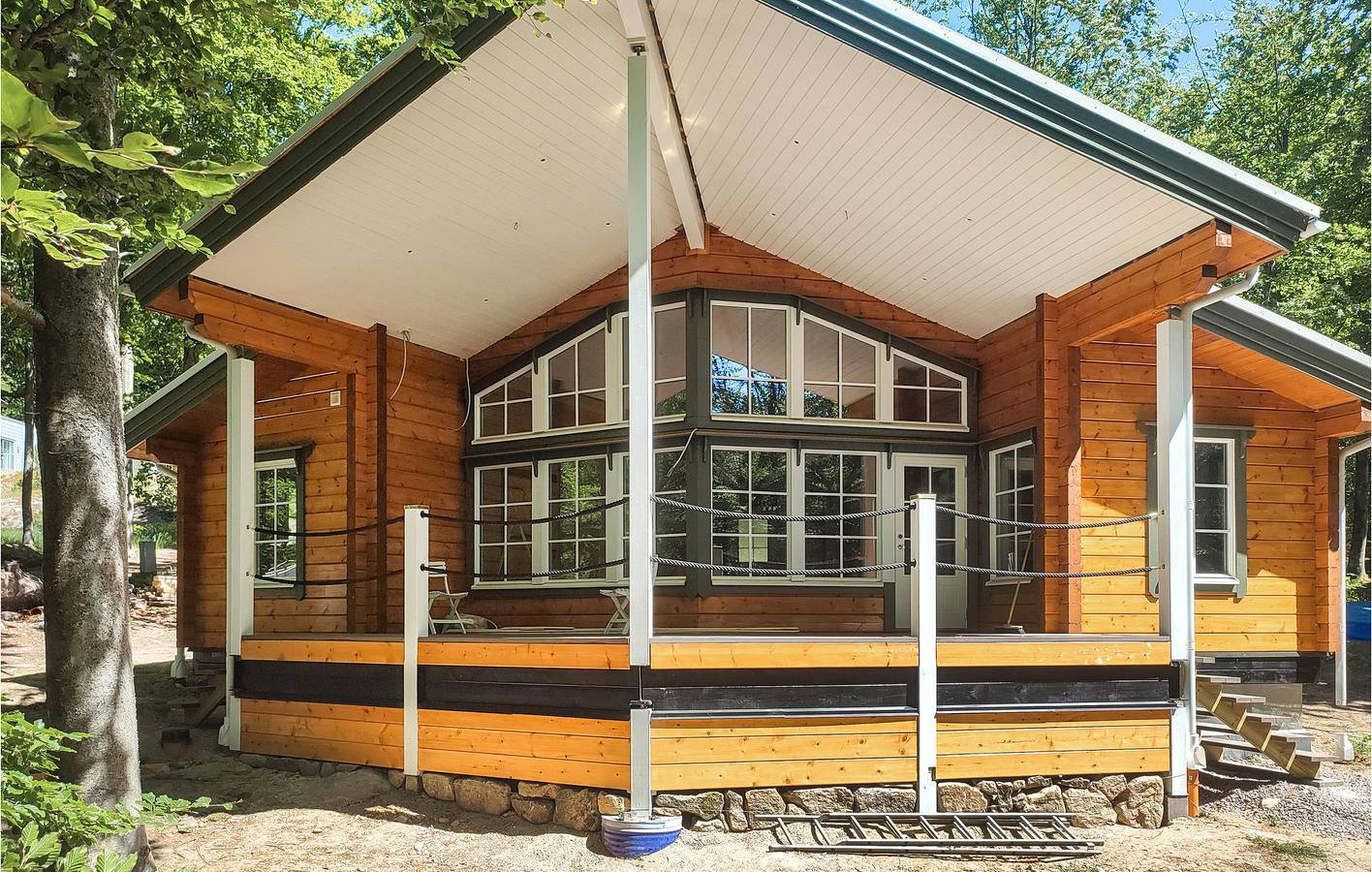 Ferienhaus für 4 Personen mit Terrasse in Schwedische Ostsee