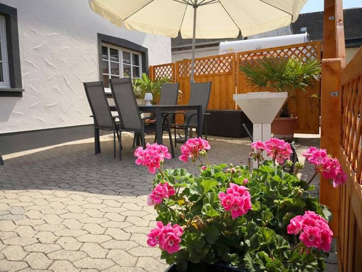 Ferienhaus für 4 Personen, mit Terrasse