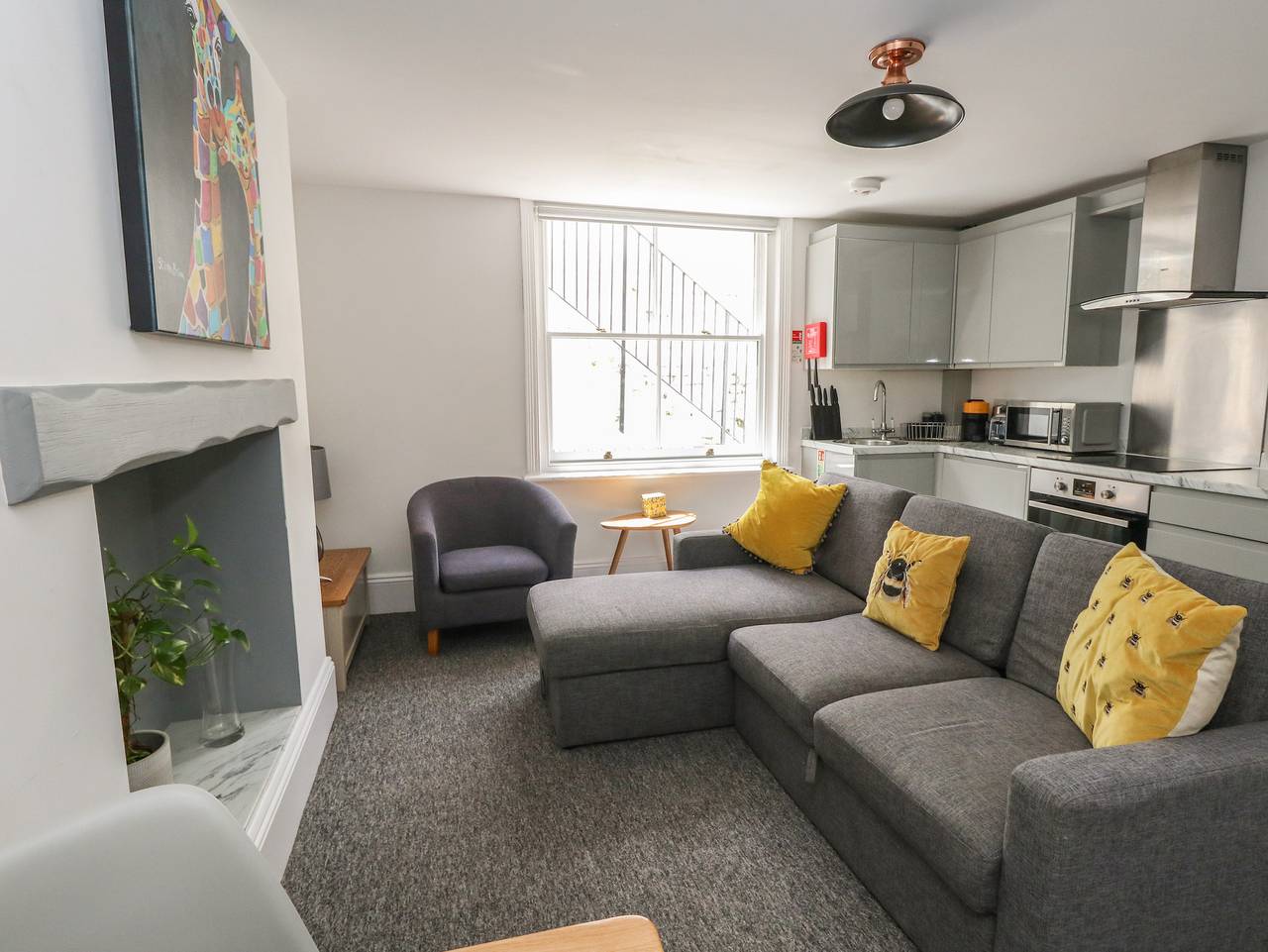 Appartement entier, Appartement de vacances pour 4 personnes avec jardin in Bournemouth, Angleterre du Sud-Ouest