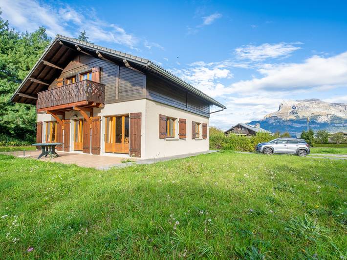 Chalet pour 12 personnes, avec balcon et jardin à Saint-Gervais-les-Bains