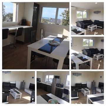 Gîte pour 8 personnes, avec vue et jardin à Lanildut