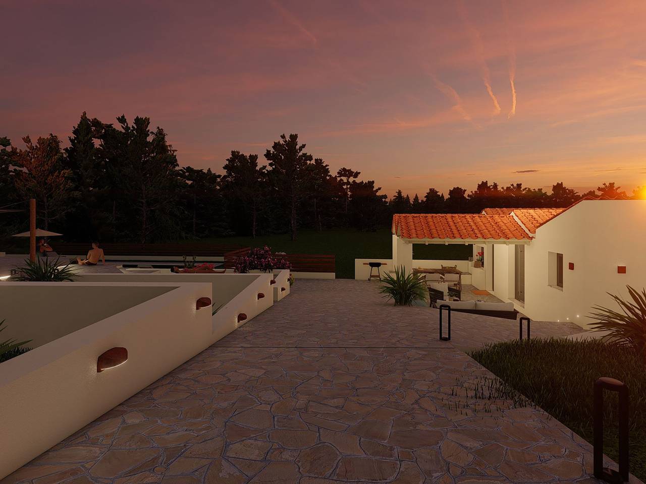 Villa Pine Trees bei Kardous, Skopelos Privater Pool in Islas Espóradas