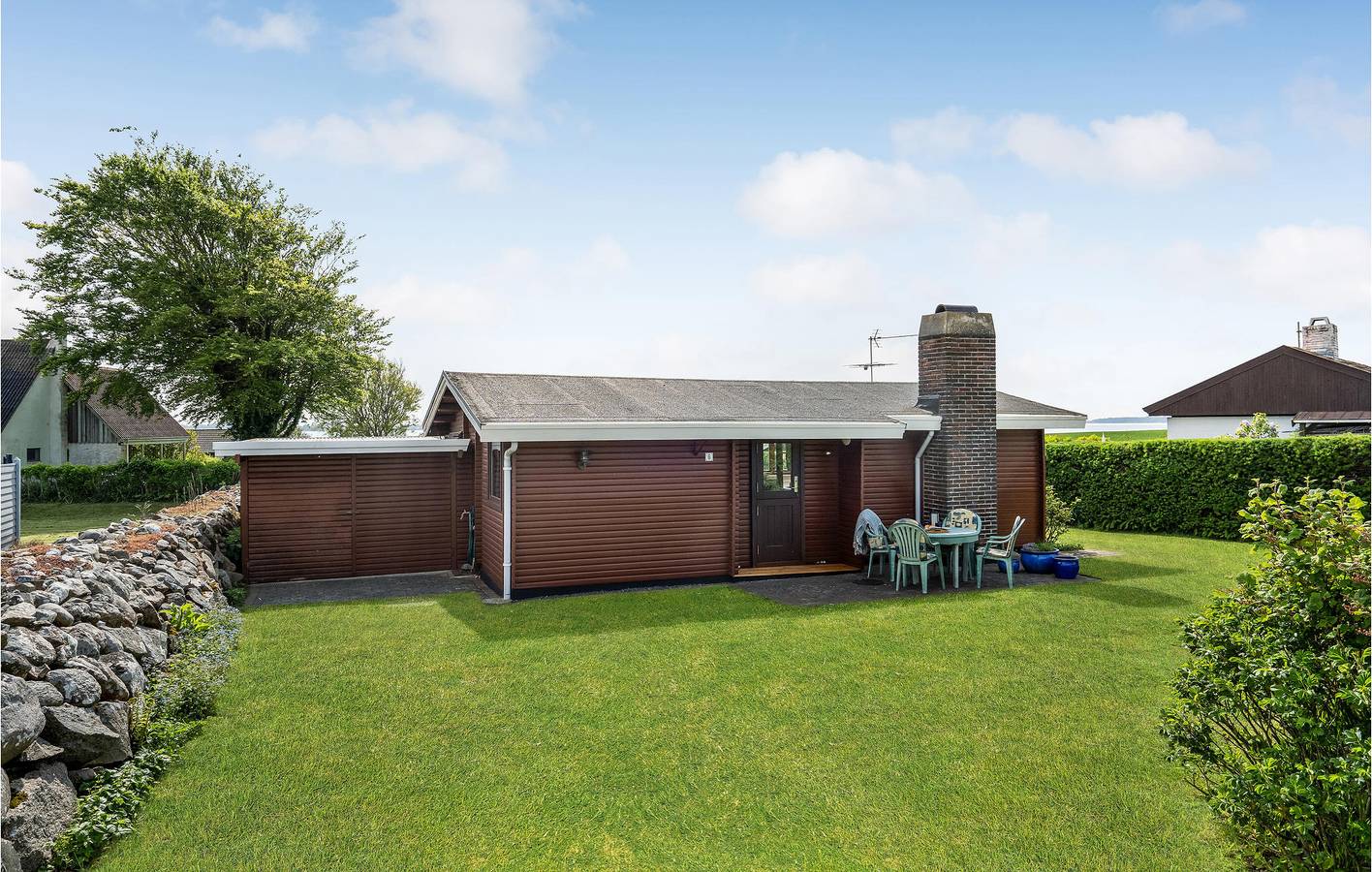 Ferienhaus für 4 Personen mit Terrasse in Horne, Fåborg