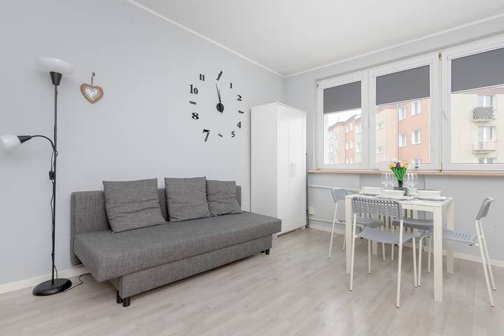 Apartamento entero, Charming Studio with Balcony | Great Location in Gdynia in Redłowo, Gdynia