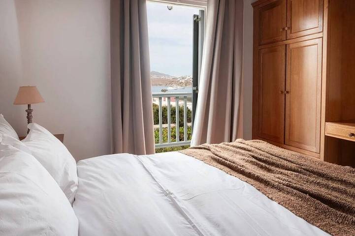 Amazing Mykonos Villa | 2 Bedrooms | Mykonian Style Pool House | Access to Swimming Pool & Great Location | Ornos in Ornos, Mykonos