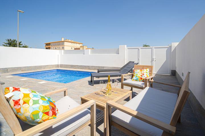 Casa rural para 6 personas, con Balcón además de Terraza y Jardín en Huerta de Murcia - 3