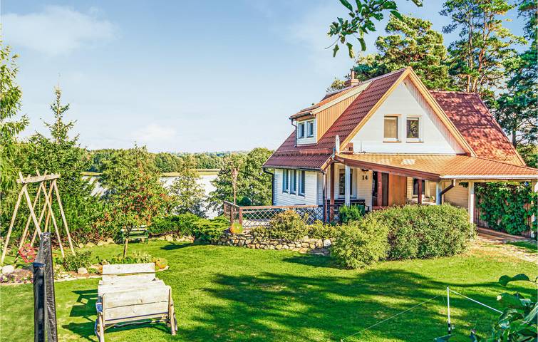 Ferienhaus für 5 Personen, mit Terrasse und Garten in den Masuren