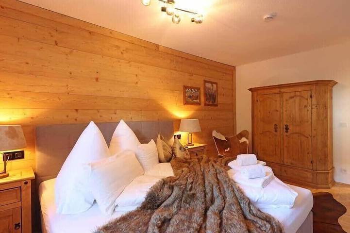 Ferienwohnung für 6 Personen, mit Balkon und Garten in Oberstdorf