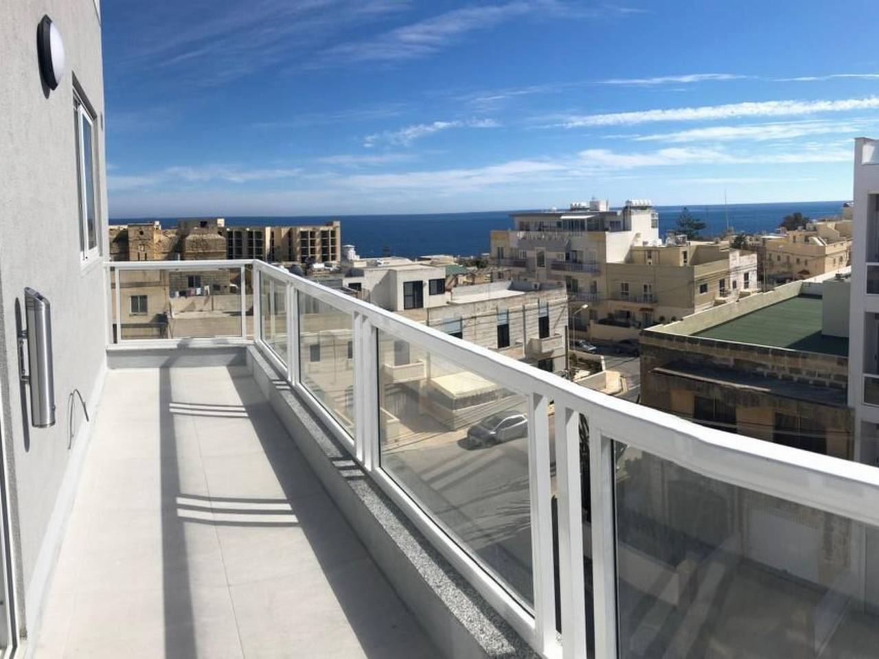 Appartement entier, 3. Appartement mit Meerblick in Strandnähe in Marsaskala, Île de Malte
