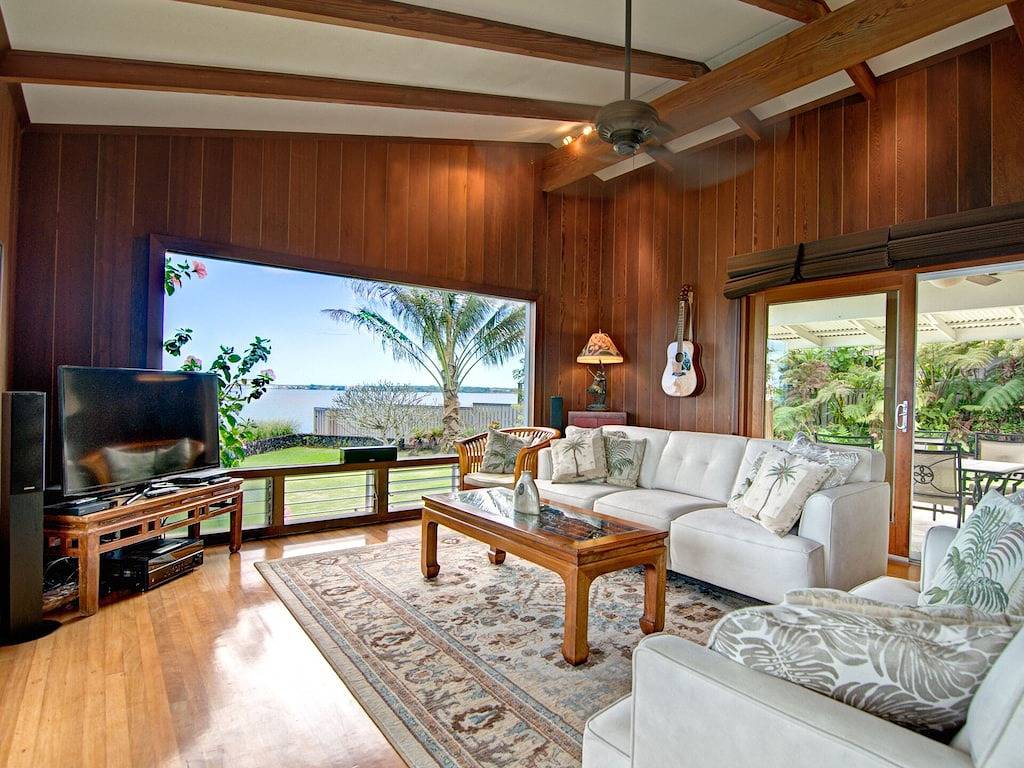 Oceanfront Promontory w / Atemberaubende Aussicht und Luxusunterkünfte. Gehen Sie zum Strand! in Wainaku, Hamakua