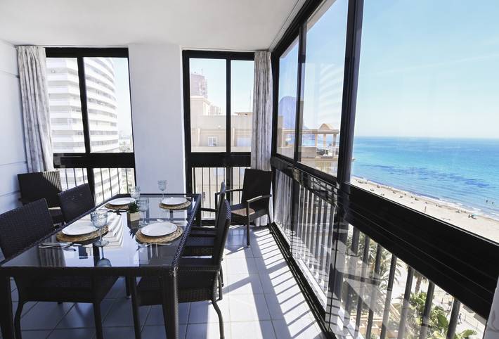 Apartment for 6 people, with balcony in Calpe