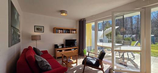 Ferienwohnung für 3 Personen, mit Terrasse in Gelbensande