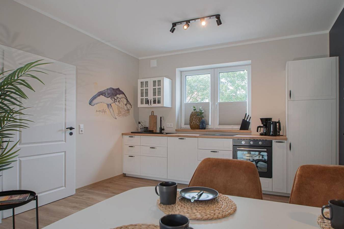 Ganze Wohnung, Ferienwohnung Meerestiefe auf Borkum mit Terrasse, Wlan und moderner Ausstattung in Borkum