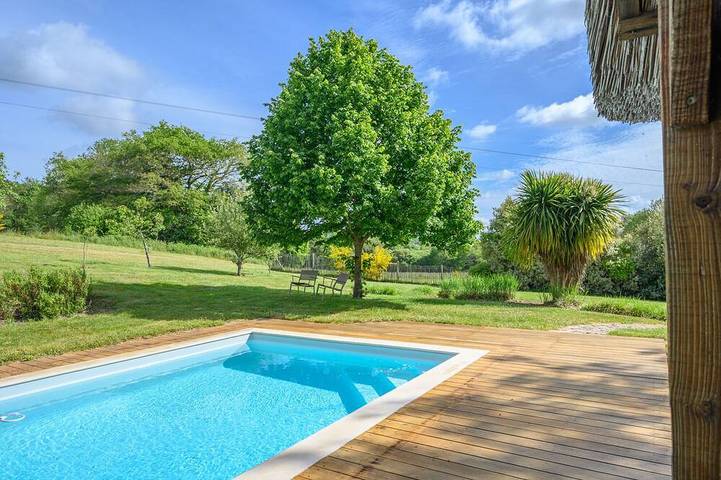 Casa de vacaciones para 6 personas, con terraza y jardín - 1