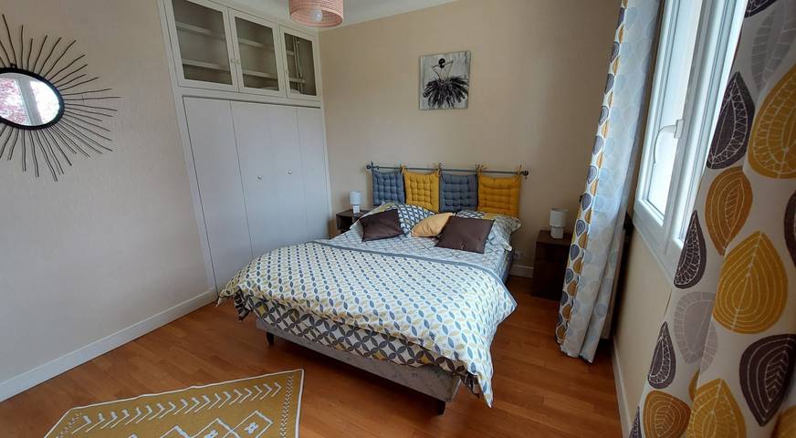 Gîte pour 6 personnes, avec jardin et balcon - 1