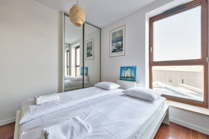 Appartement entier, Stylish Apartment | Panoramic View of the Sea and Bay in Gdynia, Zatoka Gdańska