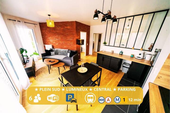 Apartamento de vacaciones para 6 personas, con terraza y vistas - 1
