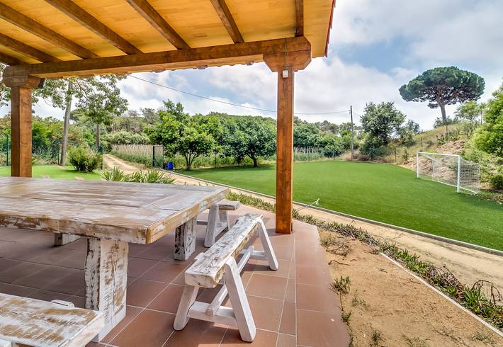 Maison de vacances pour 18 personnes avec jardin in Palafolls, Costa del Maresme