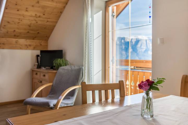 Ganze Wohnung, Ferienwohnung "Rosengarten" mit Bergblick, Garten, Balkon und Wlan in Ritten, Sarntaler Alpen