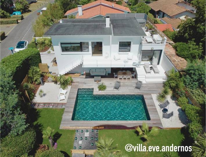 Villa pour 6 personnes, avec sauna et jacuzzi ainsi que piscine et jardin à Andernos-les-Bains - 3