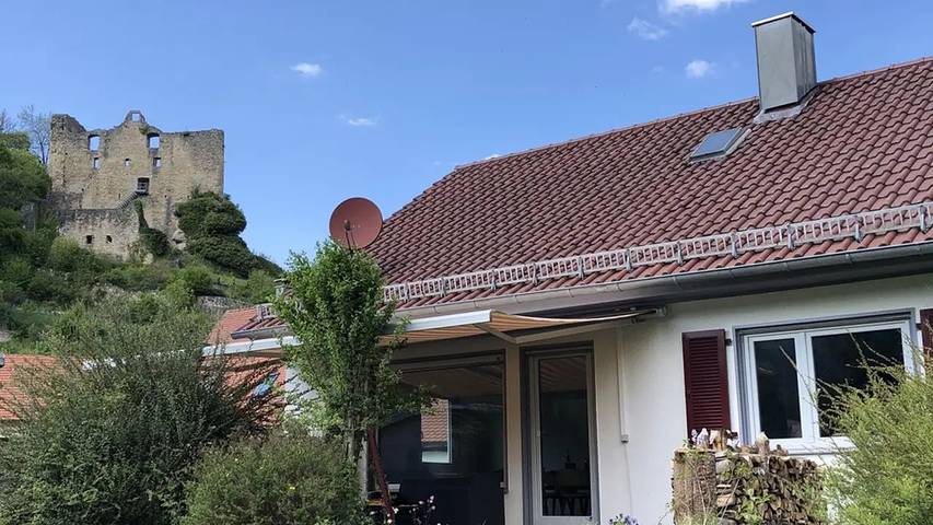 Ferienhaus für 5 Personen, mit Garten und Terrasse in Münsingen