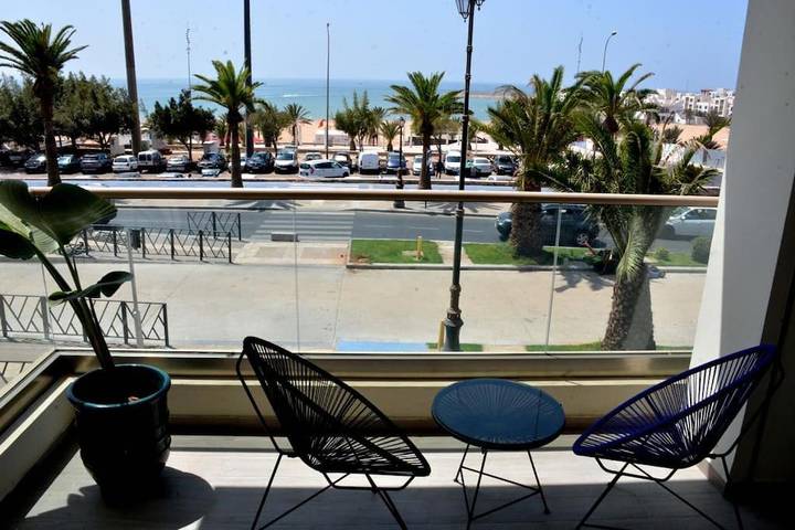 Location de vacances pour 6 personnes, avec vue et balcon à Agadir