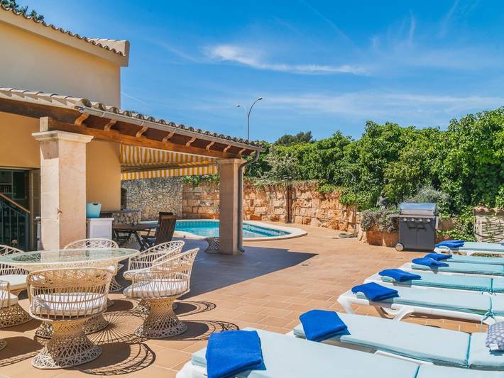 Finca für 11 Personen, mit Terrasse und Garten sowie Pool in Calvià - 2