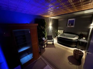 Ferienwohnung für 4 Personen, mit Sauna und Garten sowie Pool und Whirlpool in Saarburg und Umgebung