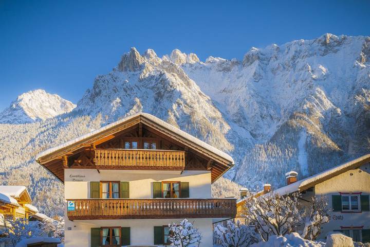Ferienhaus für 2 Personen, mit Balkon und Ausblick im Mittenwald - 2