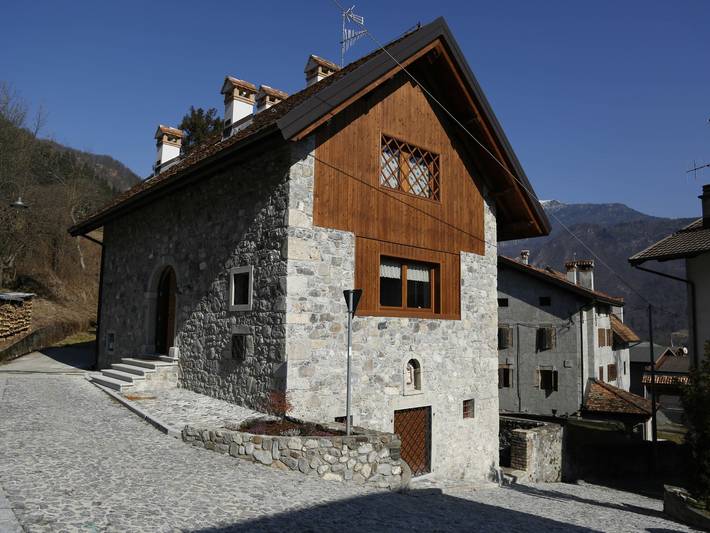 Appartamento per 4 persone, con Balcone e Giardino in Carnia