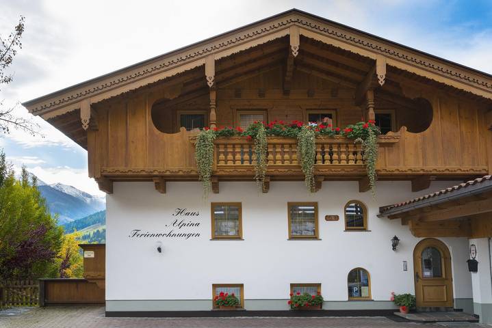 Appartement voor 4 personen, with uitzicht and balkon as well as tuin, kindvriendelijk in Alpbach