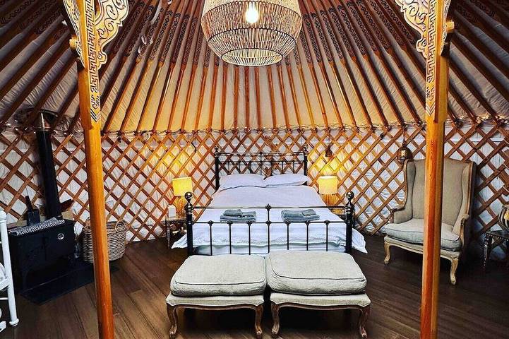 Glamping for 4 people, with garden in Buckinghamshire