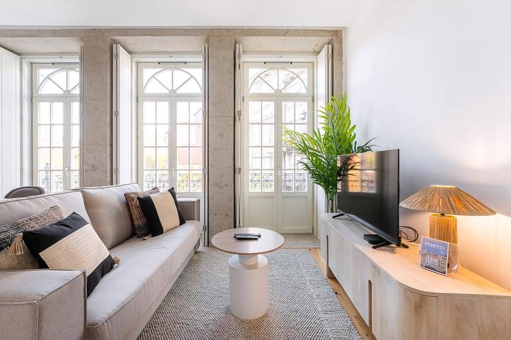 Gîte pour 4 personnes, avec balcon à Porto
