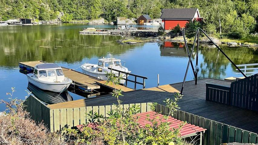 Ferienhaus für 10 Personen, mit Terrasse in Bømlo