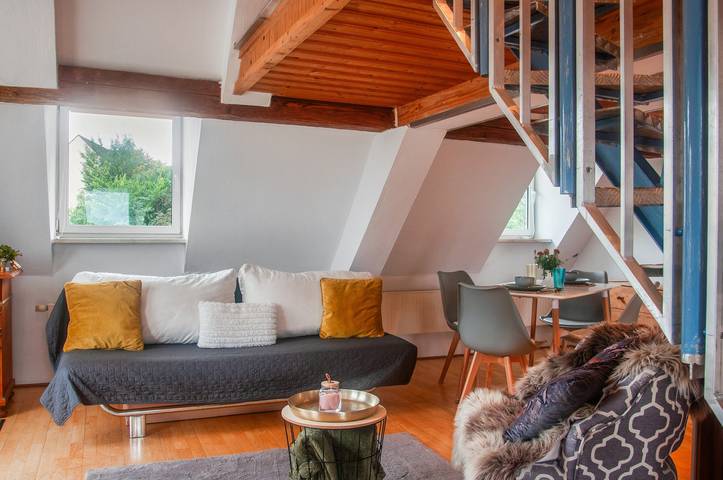 Ferienwohnung für 2 Personen, mit Balkon und Seeblick in Fränkisches Seenland
