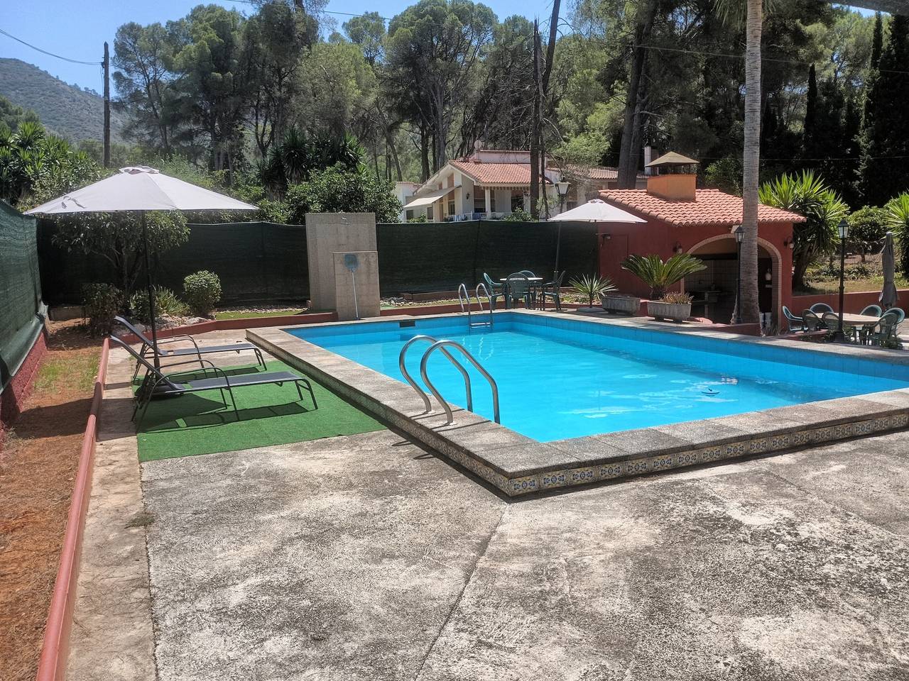 Maison de vacances « Cova Negra Nature » avec vue montagne, piscine partagée et climatisation in Genovés, Province de Valence