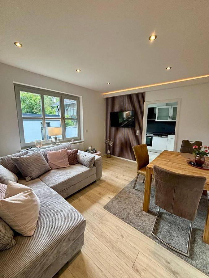 Ferienhaus für 3 Personen, mit Terrasse und Garten sowie Ausblick in Witzenhausen