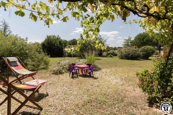 Gîte pour 5 personnes, avec jardin