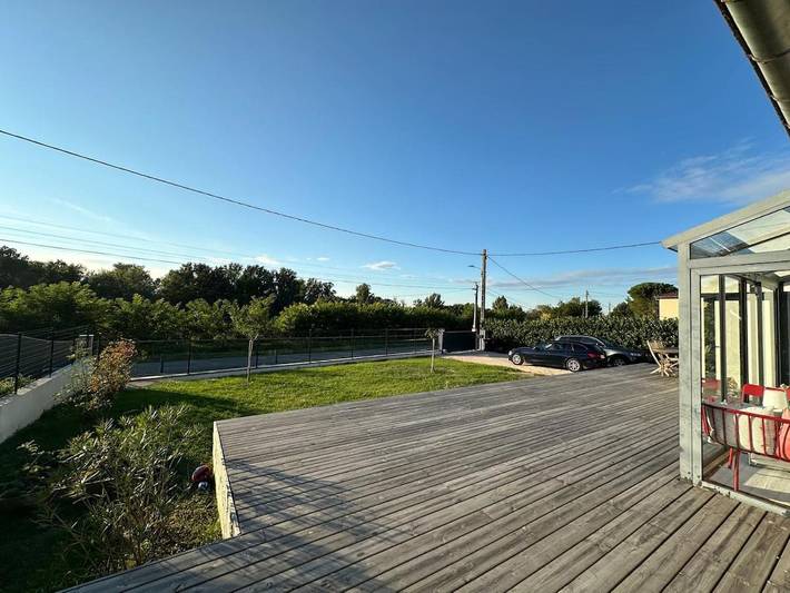 Maison de vacances pour 6 personnes, avec jardin ainsi que terrasse et vue