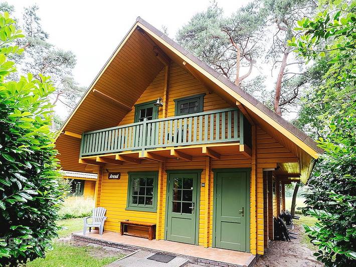 Vakantiehuis voor 10 personen, with Balkon/Terras and Terras as well as Sauna in Soest