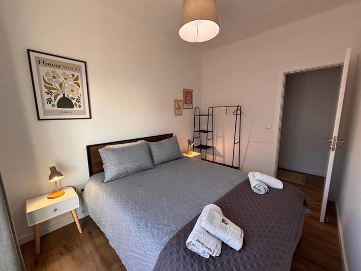 Gîte pour 4 personnes, avec balcon dans Barreiro