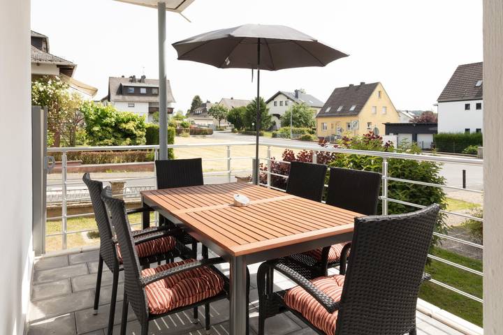 Ferienhaus für 6 Personen, mit Balkon und Terrasse sowie Garten im Lahntal - 3