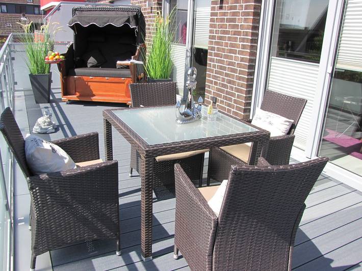 Ferienwohnung für 3 Personen, mit Balkon in Büsum-Wesselburen