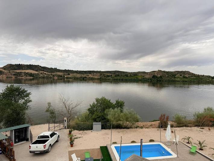 Location de vacances pour 6 personnes, avec vue sur le lac ainsi que vue et jardin, animaux acceptés à Caspe - 2