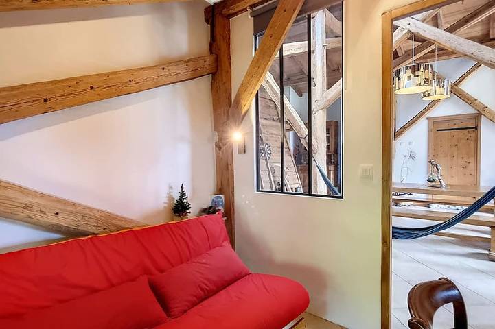 Appartement entier, Bel Appartement à Cordon avec Vue Mont Blanc, Terrasse et Parking in Cordon, Pays du Mont-Blanc