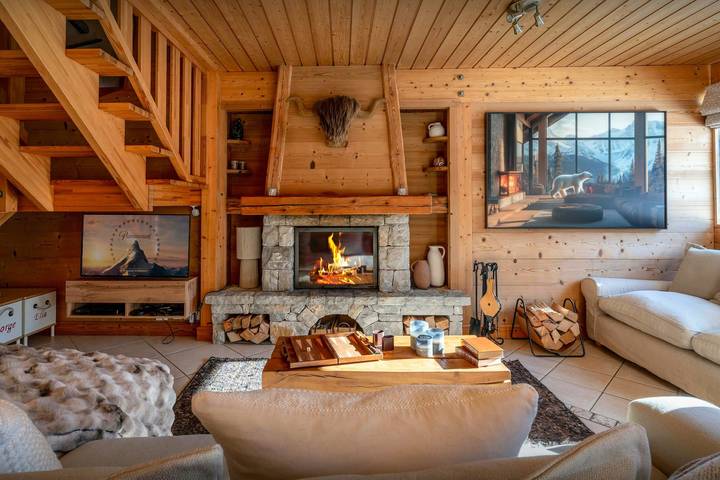 Chalet pour 10 personnes, avec jardin, animaux acceptés à Saint-Jean-de-Sixt