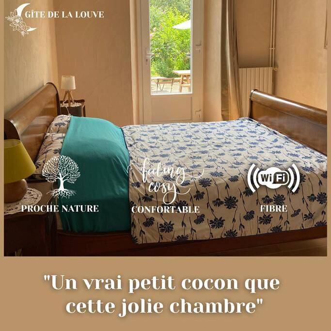 Maison d’hôte pour 2 personnes, avec terrasse ainsi que vue et jardin à Fougax-et-Barrineuf